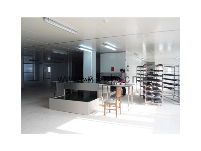 無（wú）塵式噴漆烘道流水線